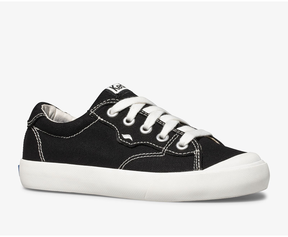 Keds Sneakers Black - Crew Kick 75 - Kids KGUZIQ-239